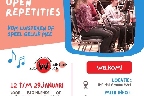 Open repetities Woudklank