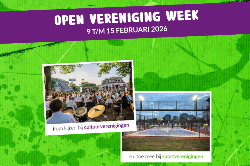 Flyer open vereniging week